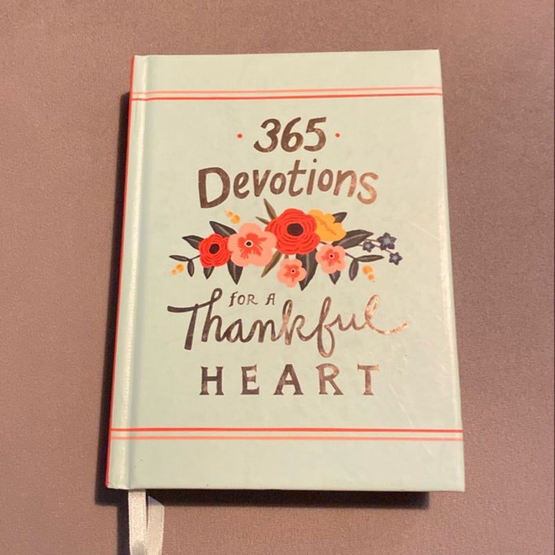 365 Devotions for a Thankful Heart