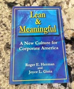 Lean and Meaningful