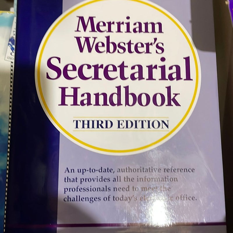 Merriam-Webster's Secretarial Handbook