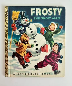 Vintage 1951 Frosty the Snow Man, Little Golden Book