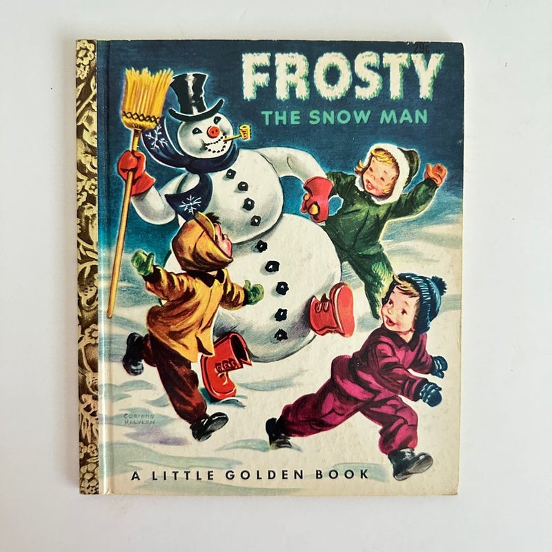 Vintage 1951 Frosty the Snow Man, Little Golden Book