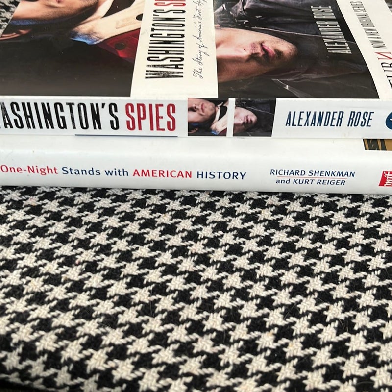 American history bundle: Washington's Spies and One-Night Stands with American History