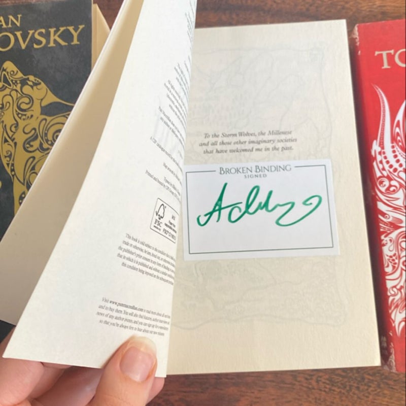 *Signed* The Tiger and the Wolf: Echoes of the Fall Trilogy