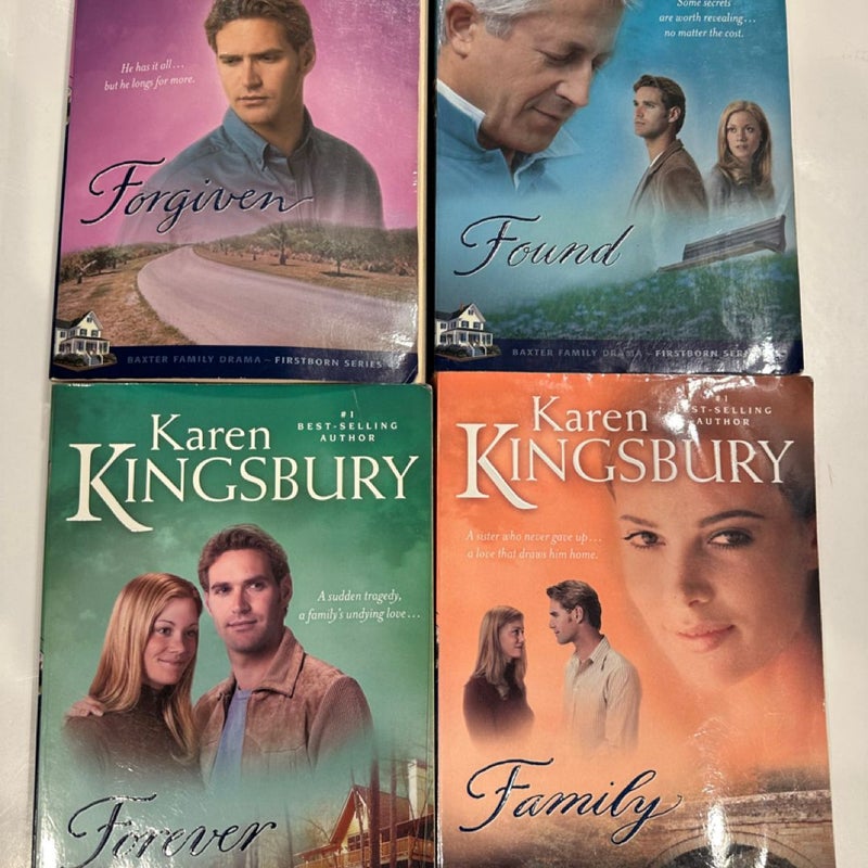Baxter Family Drama- First Born Series Books #2-5