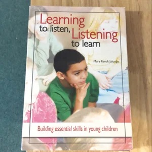 Learning to Listen, Listening to Learn