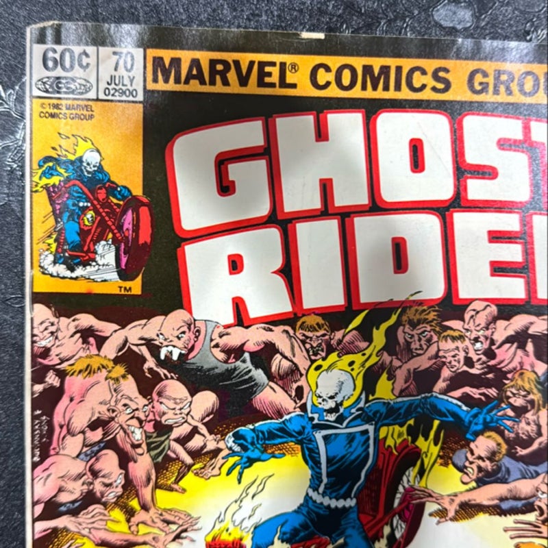 Ghost Rider # 70 July 1982 Marvel Comics