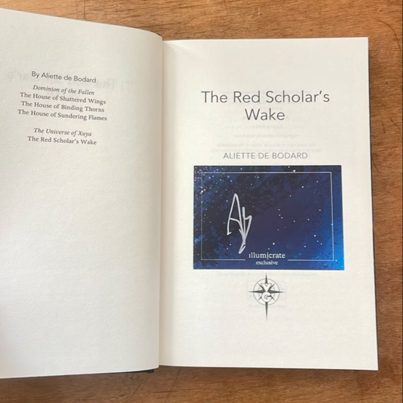 The Red Scholar’s Wake *Illumicrate edition 