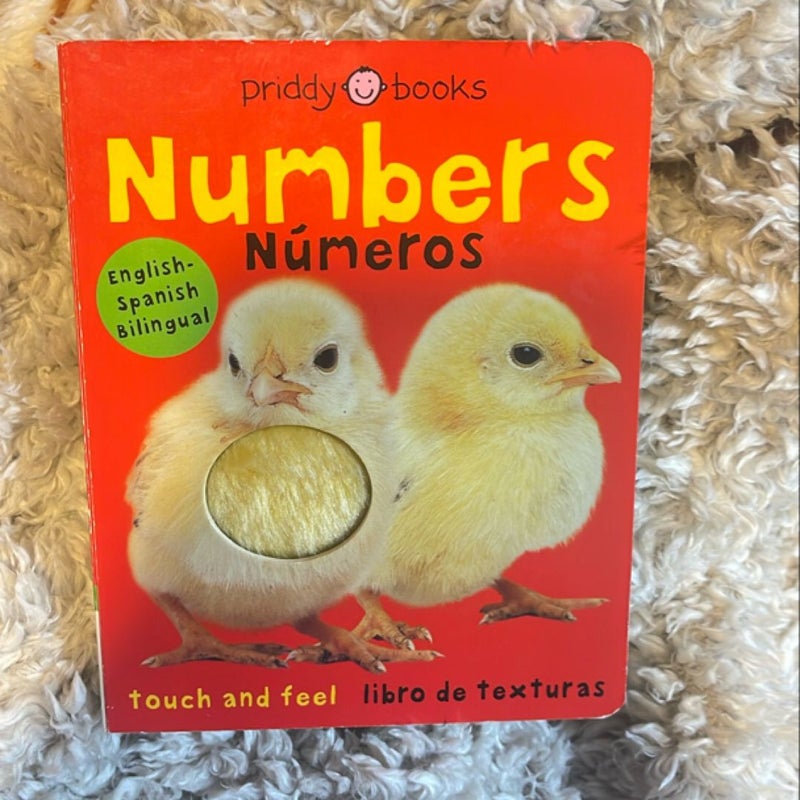 Bright Baby Touch and Feel: Bilingual Numbers / Números