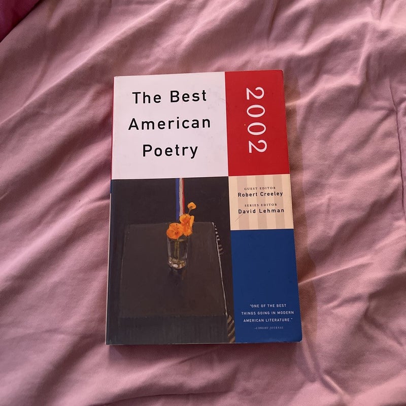 The Best American Poetry 2002