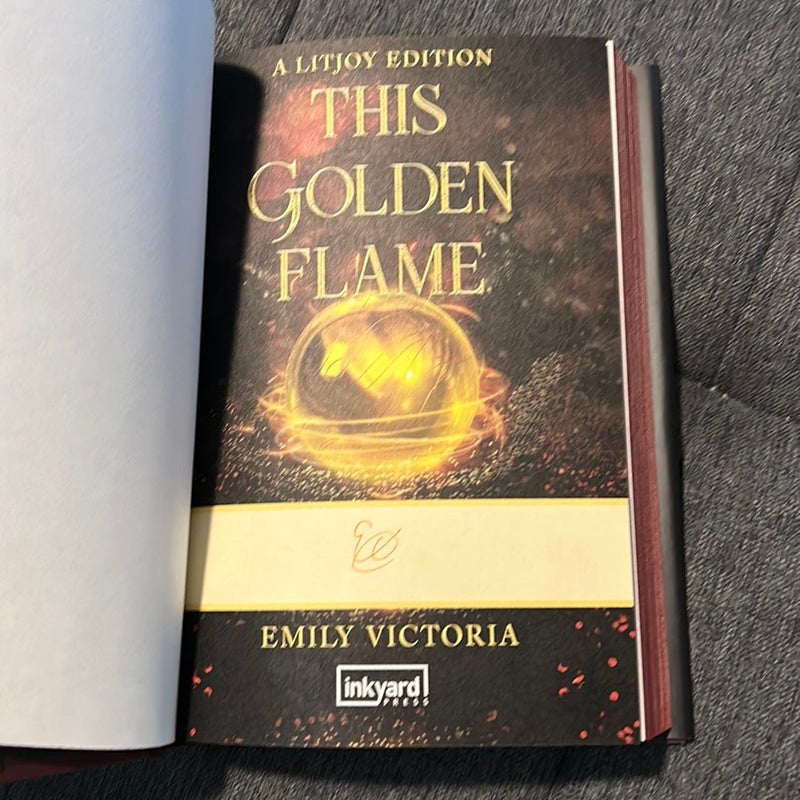 This Golden Flame lit joy edition 