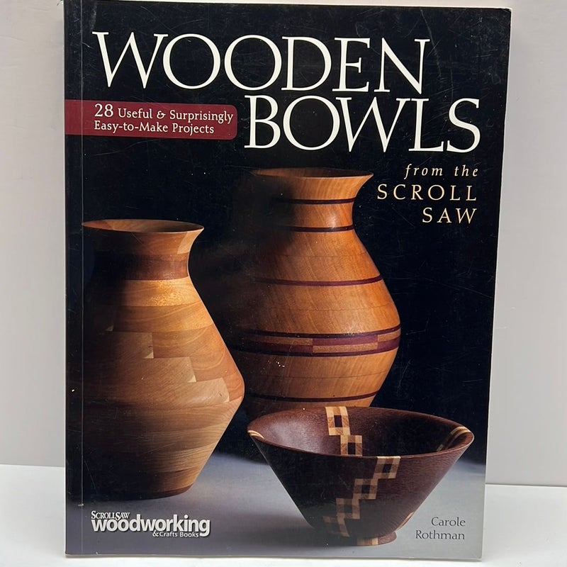 Wooden Bowls from the Scroll Saw