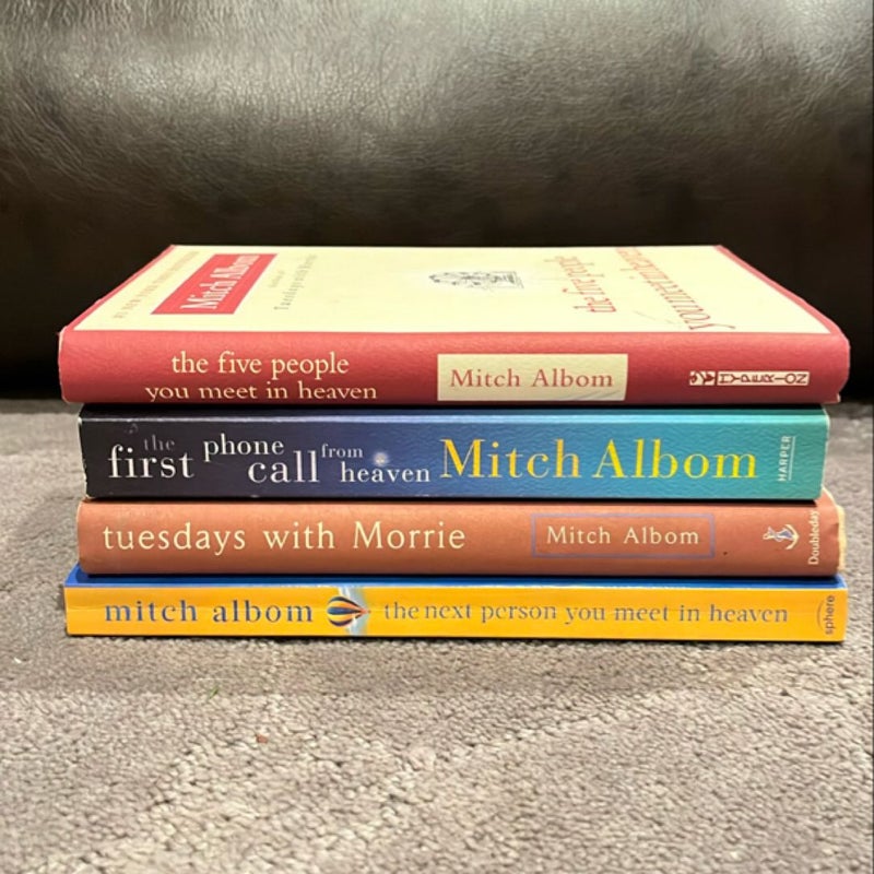 Mitch Albom Bundle! 🔥Signed & First Edition, Tuesdays With Morrie🔥