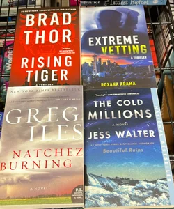 four books thrillers