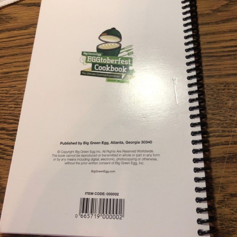 Big Green Egg Eggtoberfest Cookbook