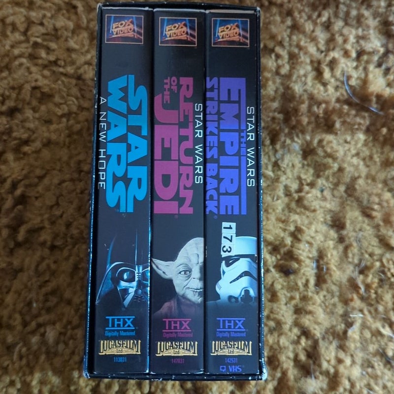 Star wars 2024 vhs collection