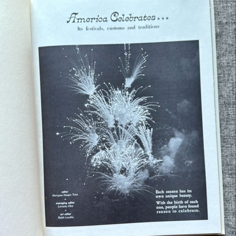 America Celebrates…