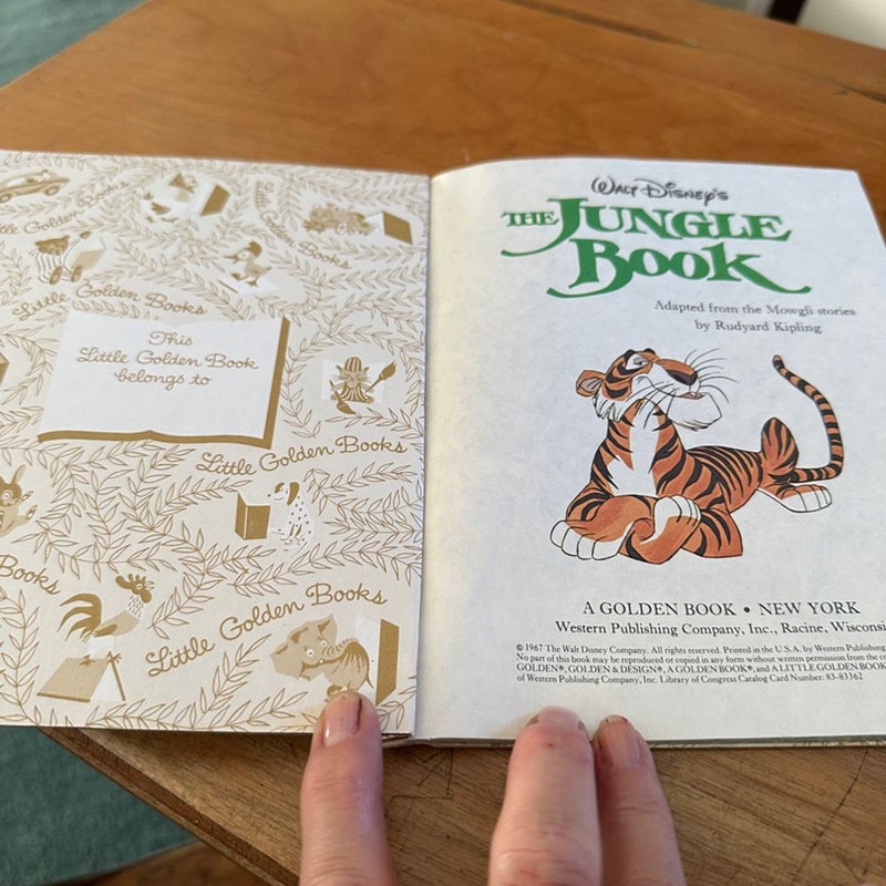 Walt Disney’s The Jungle Book - a Little Golden Book