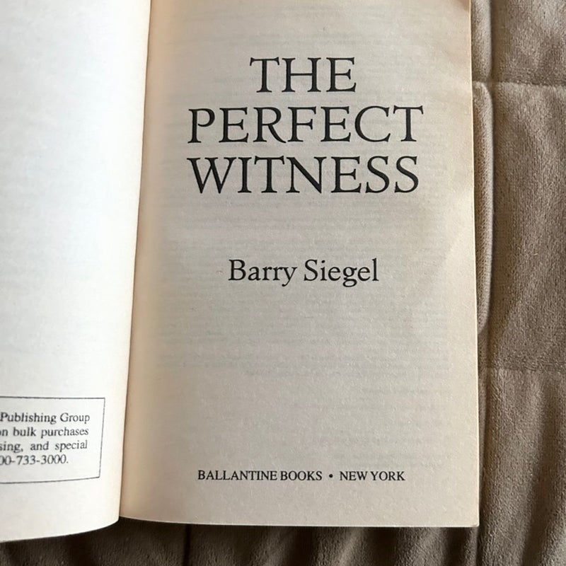 The Perfect Witness  2152