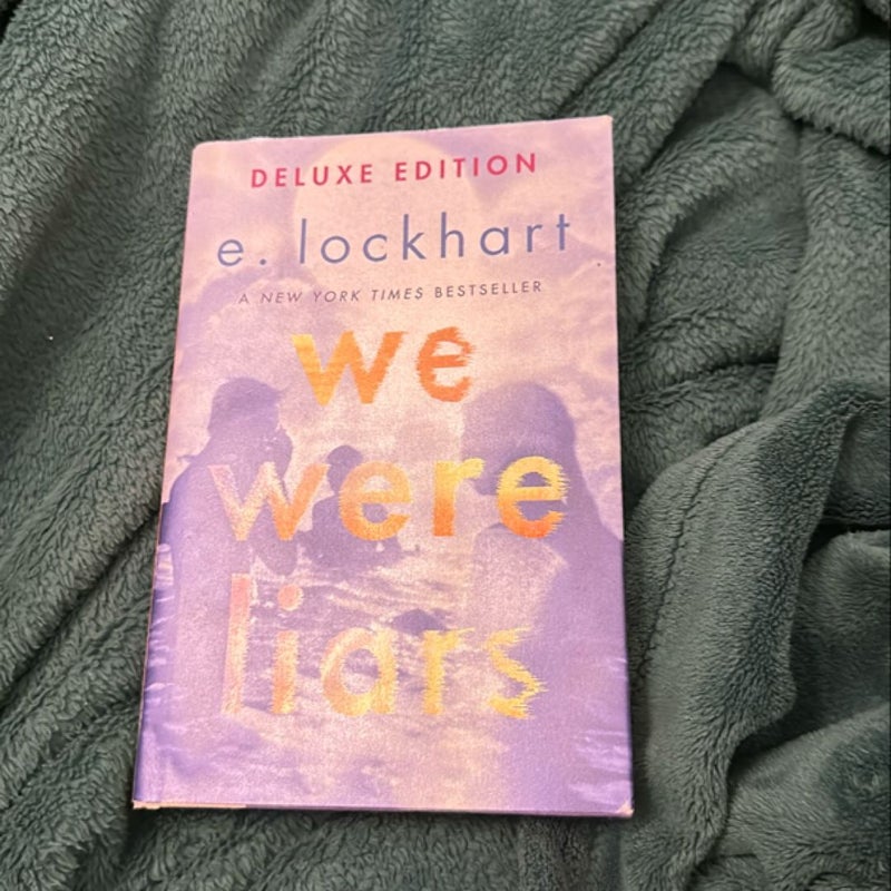 We Were Liars Deluxe Edition SIGNED