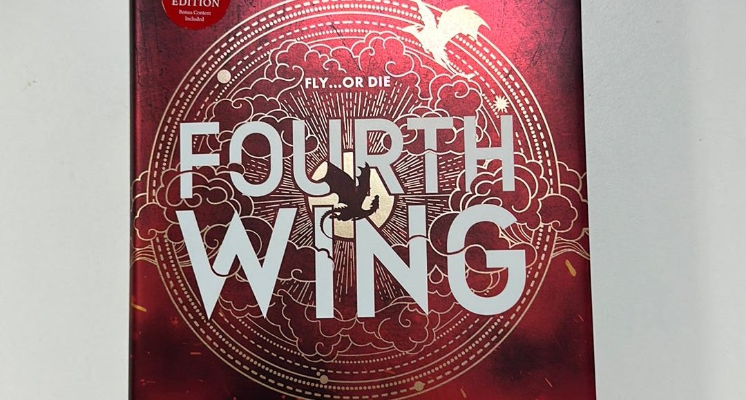Fourth Wing Holiday Edition Red Tower 2023 Release Bonus 