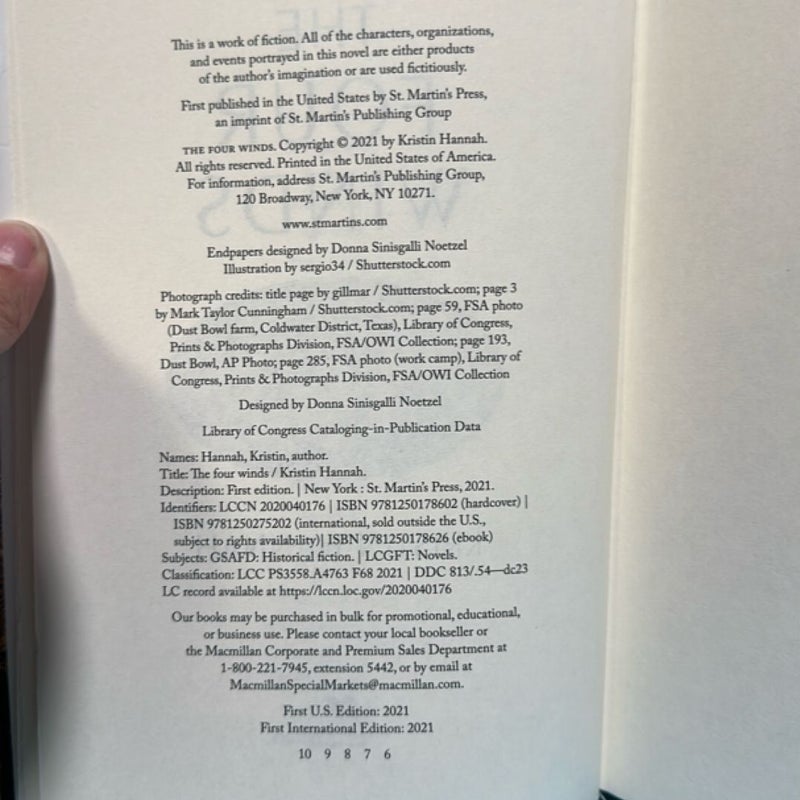 The Four Winds - 1st Edition