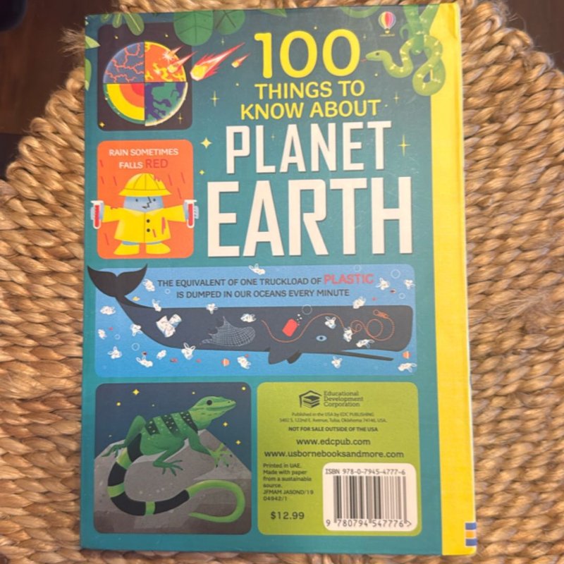 100 Things to Know about Planet Earth by Jerome Martin