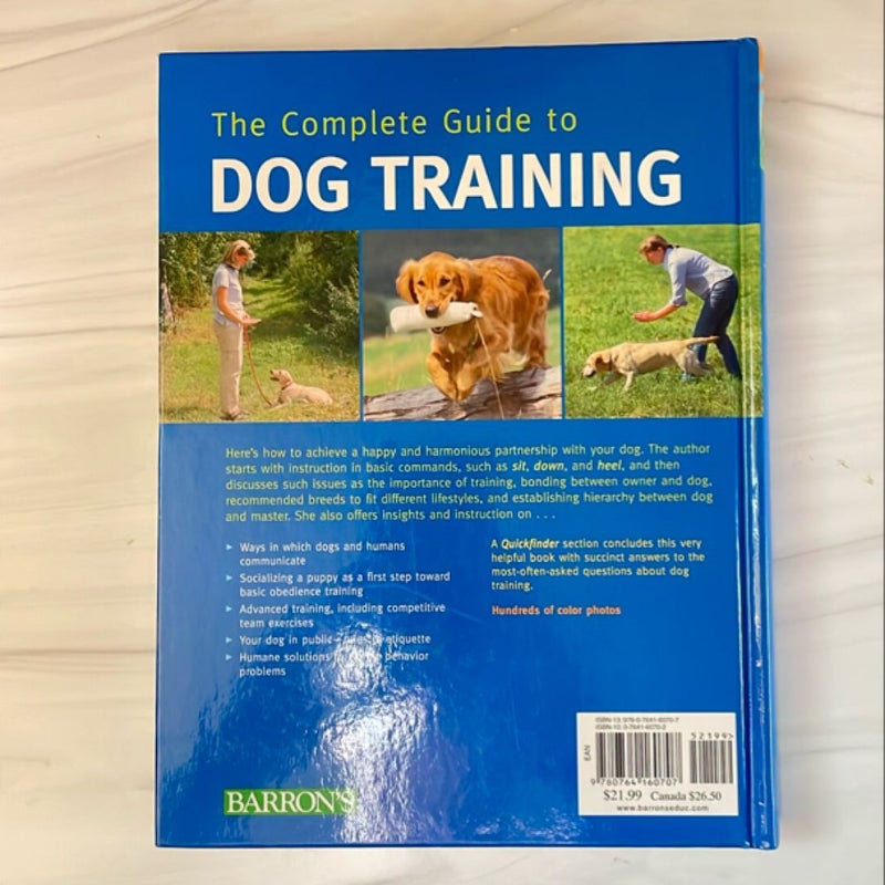 The Complete Guide to Dog Training