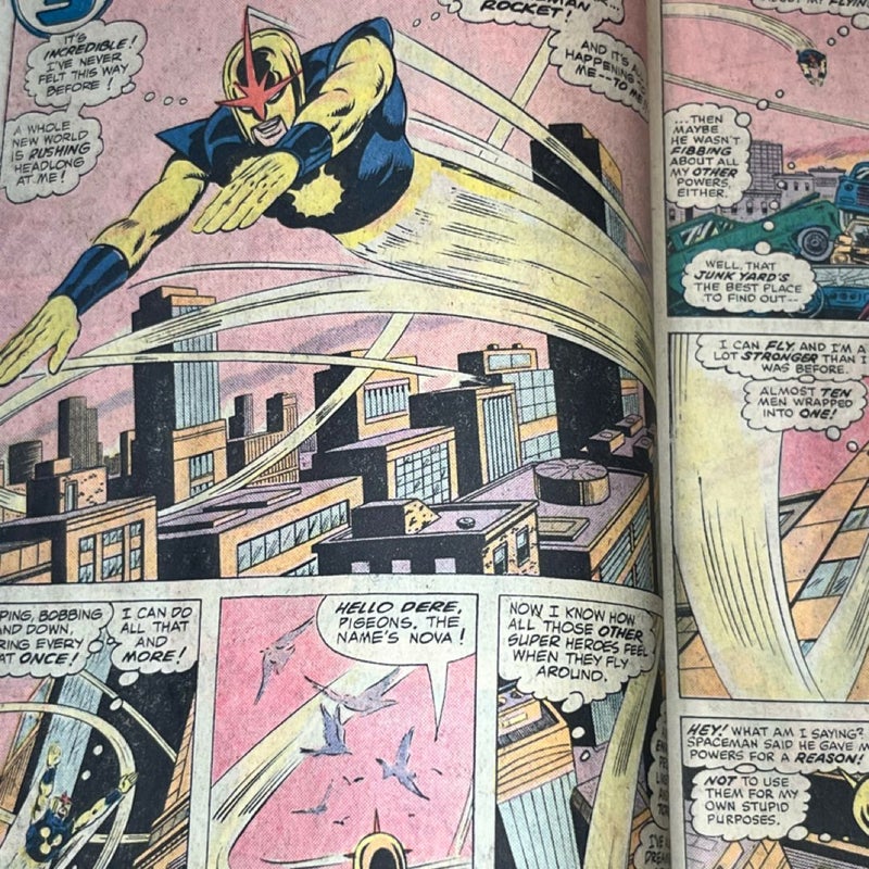 The Man Called Nova #1 (1976) – Marvel Comics – First Appearance of Nova (Richard Rider)