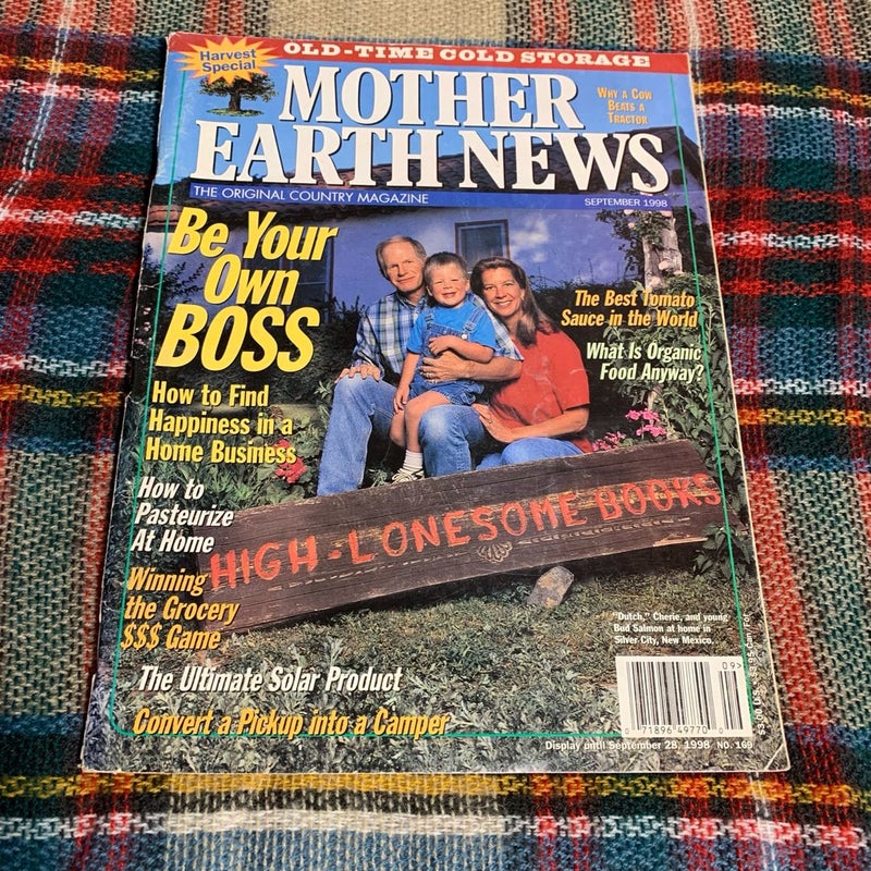 Mother Earth News - Sept 1998