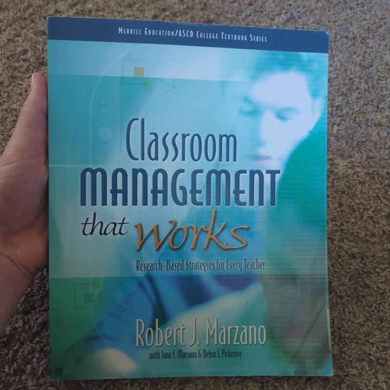 Classroom Management That Works