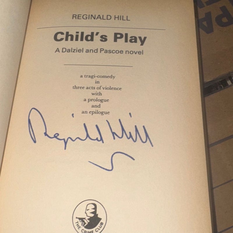 CHILD’S PLAY SIGNED