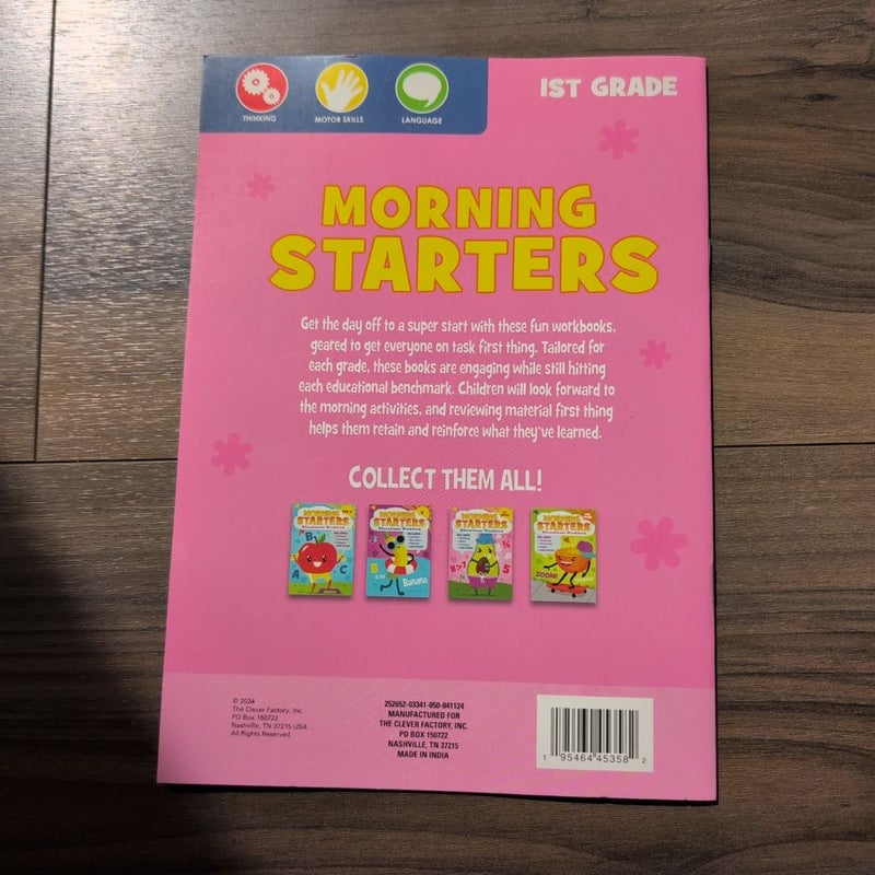Morning Starters: Educational Workbook 1st Grade