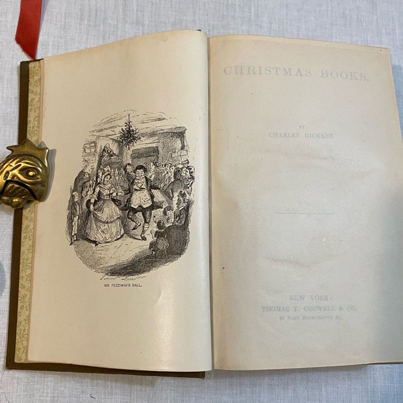 Christmas Stories and Great Expectations rare vintage book, Charles Dickens