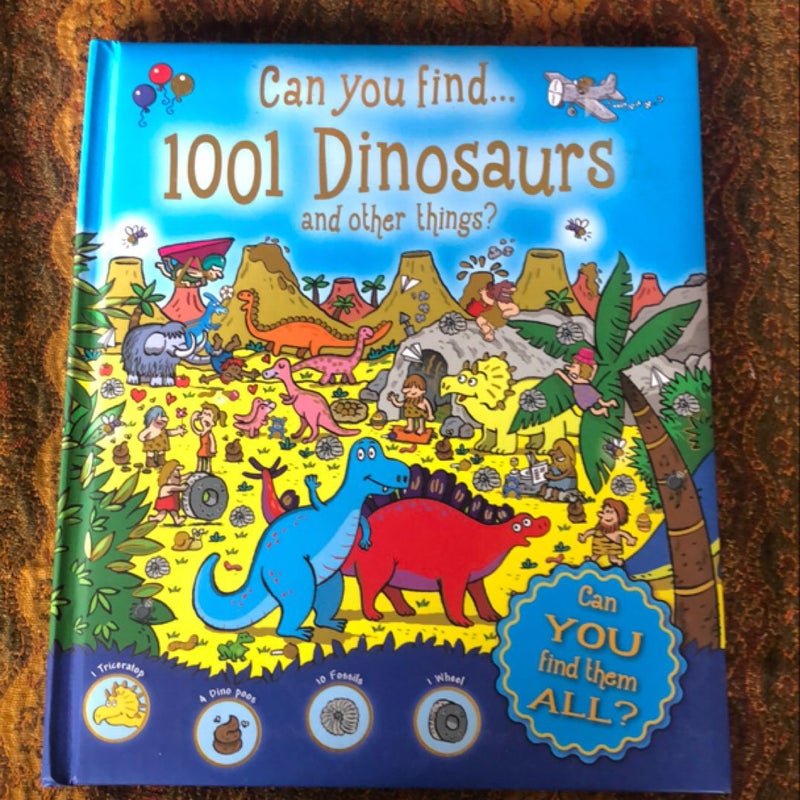 Can You Find 1001 Dinosaurs and Other Things?