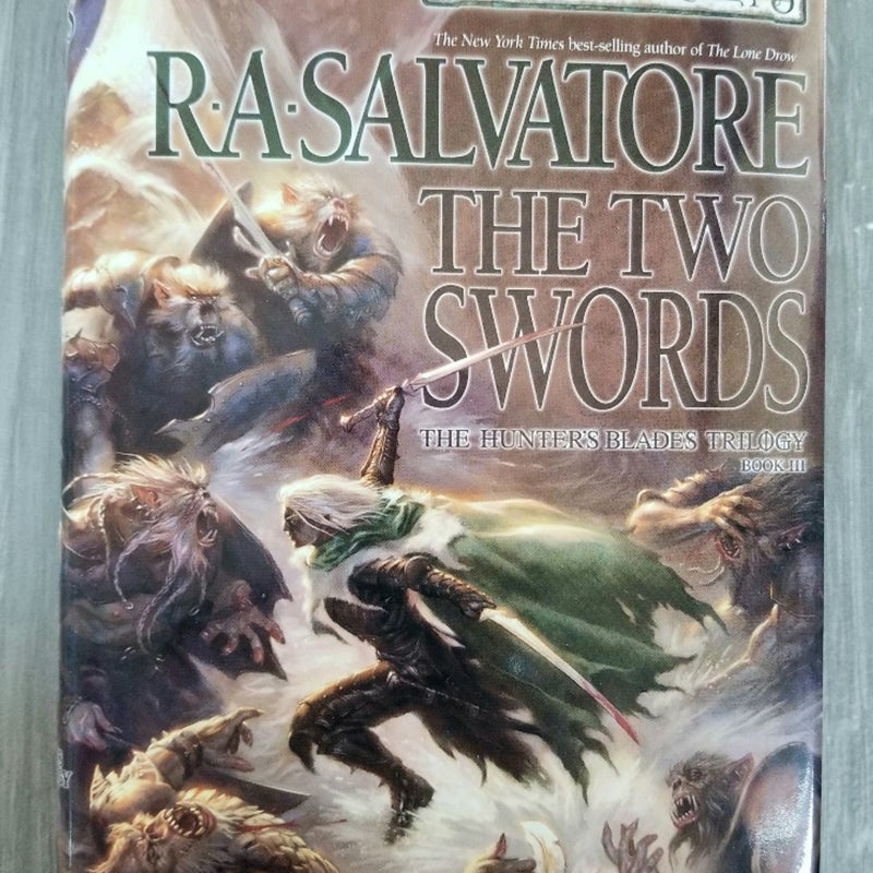 (3) D&D FORGOTTON REALMS “THE HUNTER'S BLADES” TRILOGY R.A. SALVATORE 1ST ED. HC