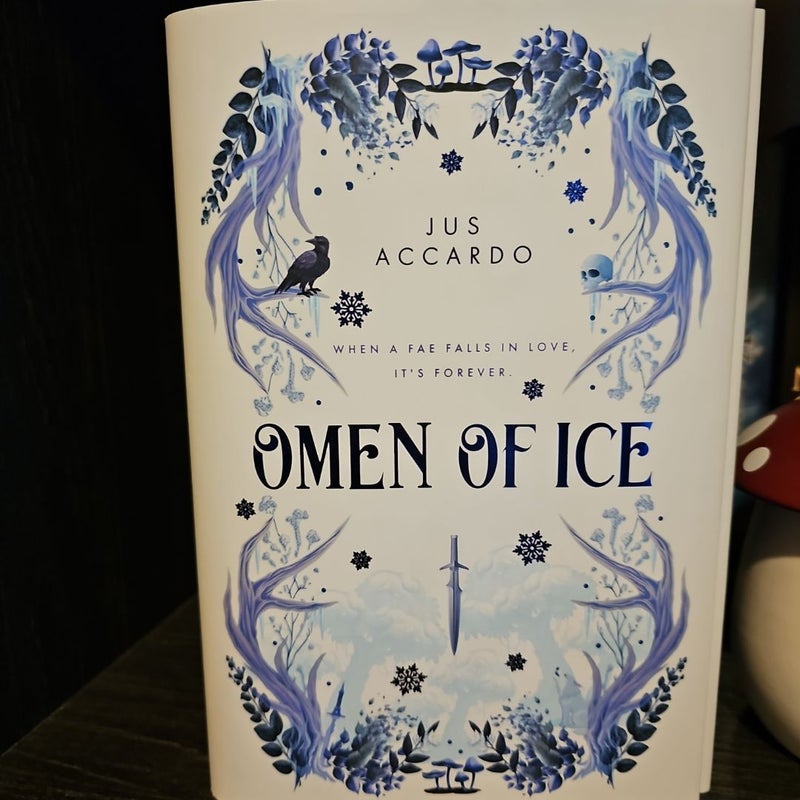 Omen of Ice owlcrate edition signed 