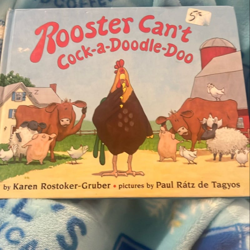 Rooster can’t cock-a-doodle-doo