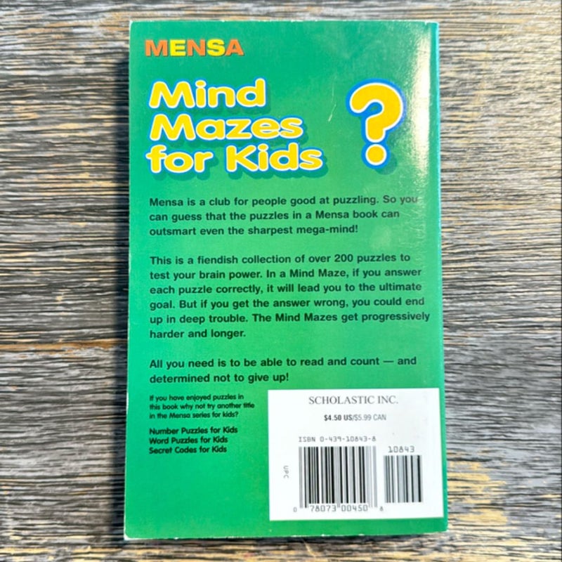 Mind Mazes for Kids