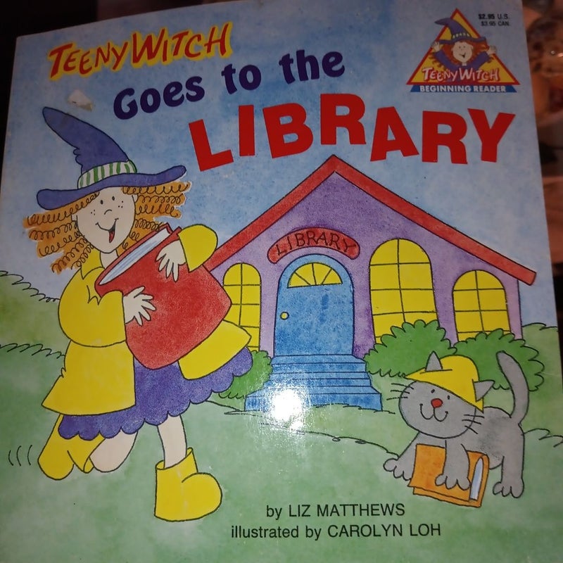 Teeny Witch goes to the library