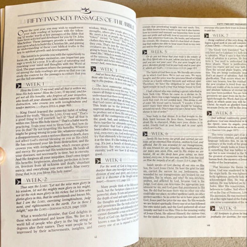 The MacArthur Daily Bible