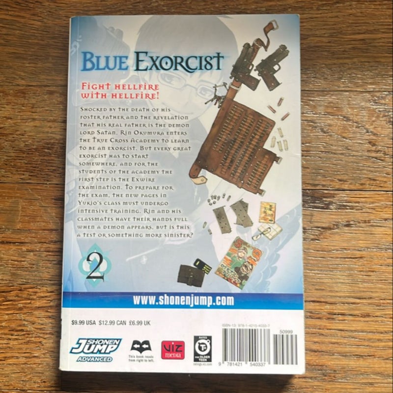 Blue Exorcist, Vol. 2