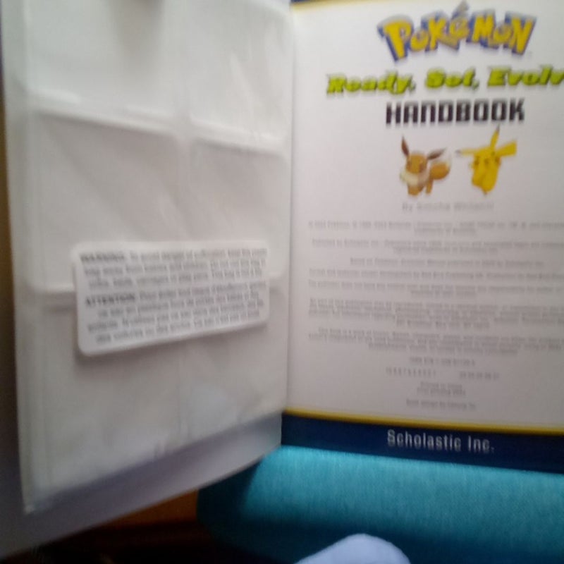 Ready, Set, Evolve! Handbook: with 3D Stickers (Pokémon) (Media Tie-In)