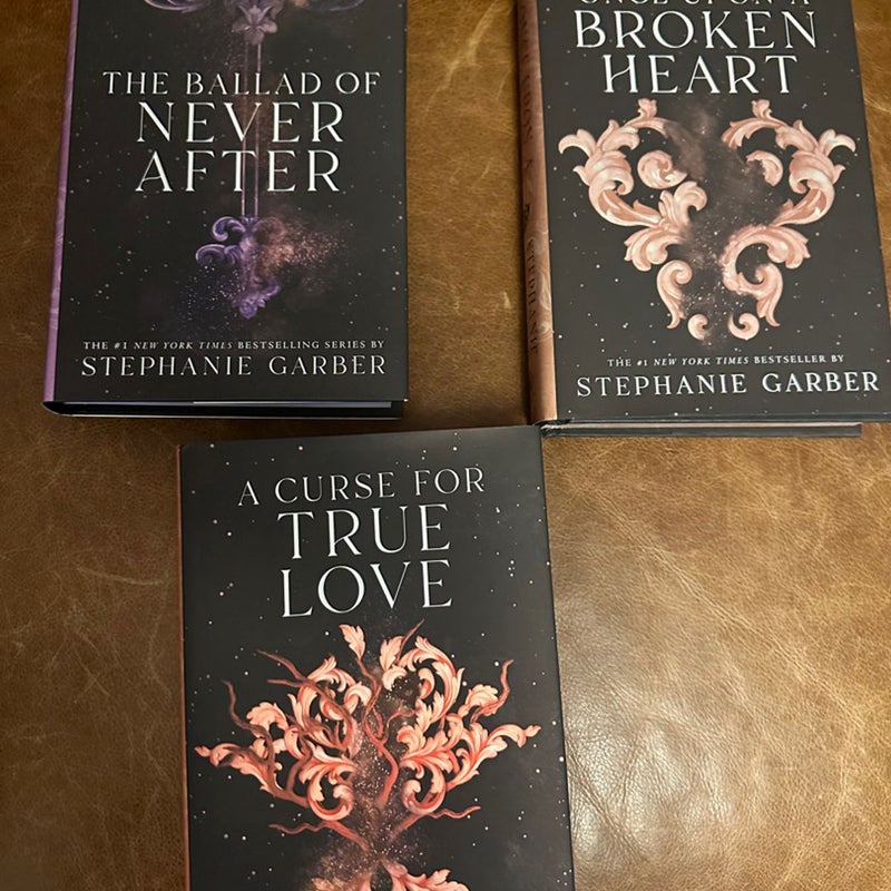 Once upon a broken heart series signed with special dust jackets by ...