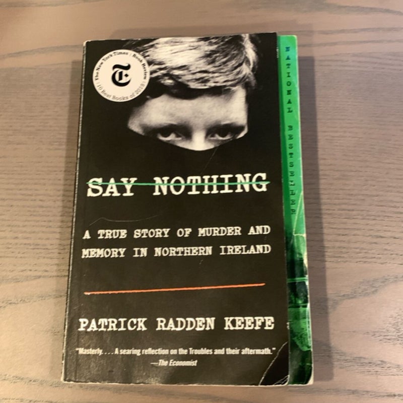 Say Nothing