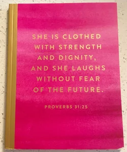 Proverbs Blank Notebook