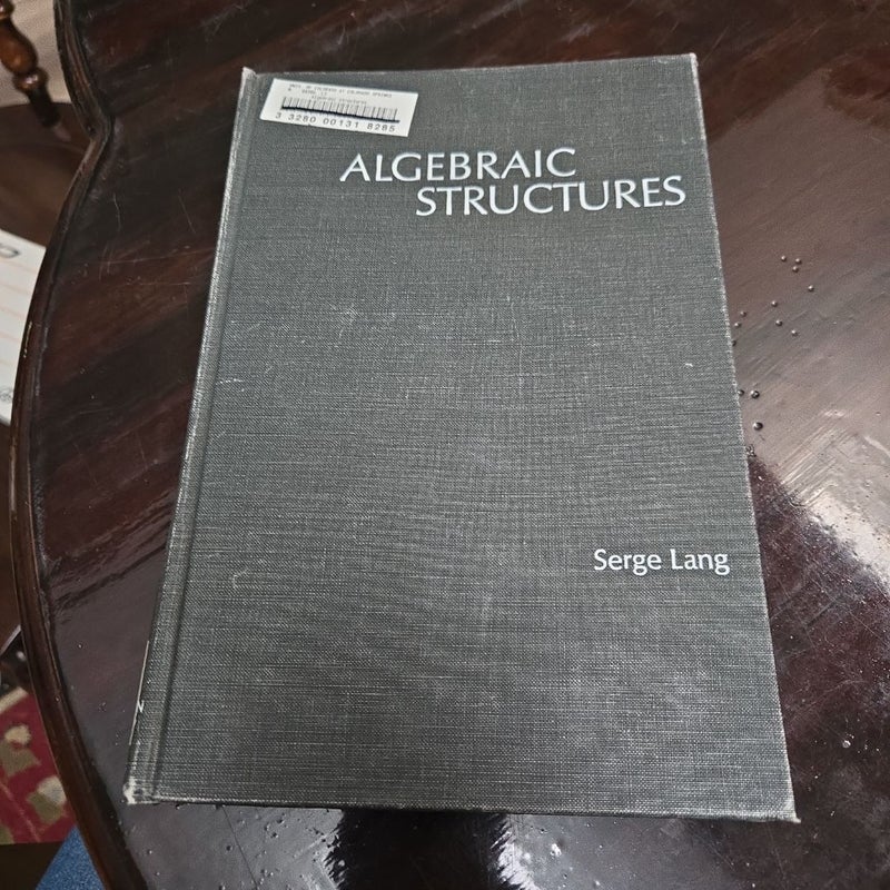 Algebraic Structures