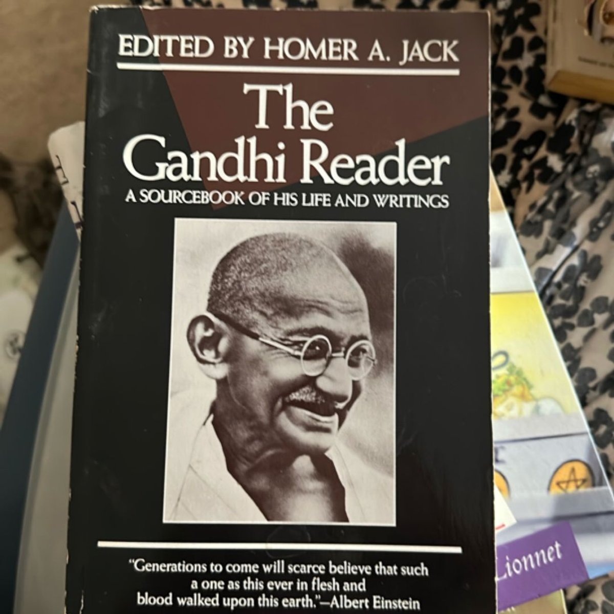 The Gandhi Reader by Homer A. Jack