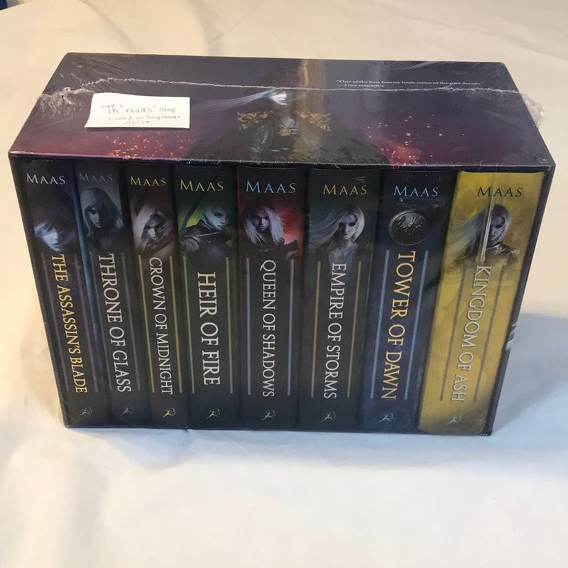 Throne of Glass Factory Sealed Hardcover OOP Box Set