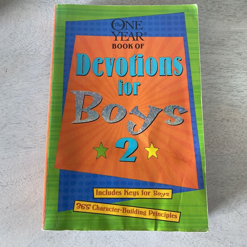 The One Year Devotions for Boys