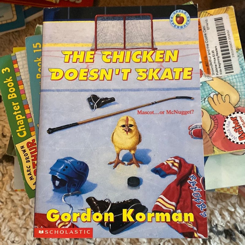 The Chicken Doesn't Skate by Gordon Korman, Paperback | Pangobooks